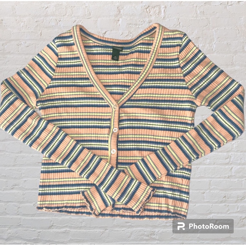 Wild Fable Long Sleeve Crop Top
